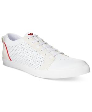 Armani Jeans Men's Low-top Perforated Sneakers Men's Shoes