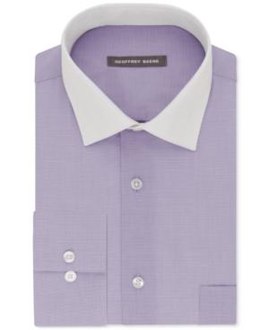 Geoffrey Beene Men's Classic-fit Wrinkle Free Aloe Wash Dress Shirt, Only At Macy's