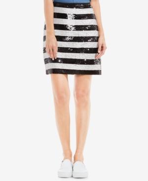 Vince Camuto Sequin A-line Skirt