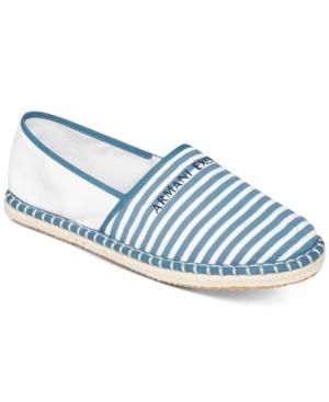 Armani Exchange Men's Striped Espadrilles Men's Shoes