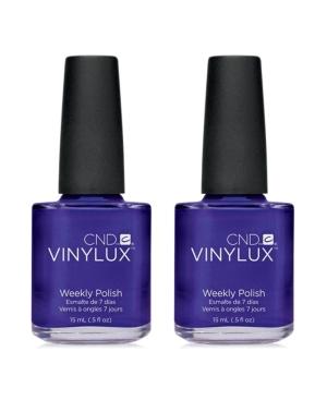 Creative Nail Design Vinylux Purple Purple Nail Polish Duo (two Items), 0.5-oz, From Purebeauty Salon & Spa