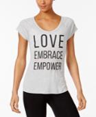 Ideology Love, Embrace, Empower Graphic T-shirt, Only At Macy's