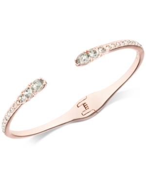 Givenchy Crystal Hinged Cuff Bracelet