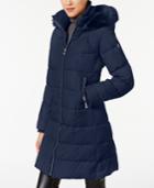 Vince Camuto Faux-fur-trimmed Puffer Coat