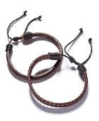 Rogue Accessories Men's 2-pc. Woodburn Bracelet Set
