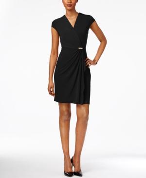 Charter Club Petite Crossover Dress, Created For Macy's
