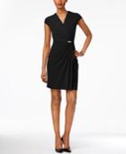 Charter Club Petite Crossover Dress, Created For Macy's