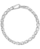 Effy Men's Polished Link Bracelet In Sterling Silver
