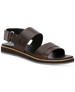Calvin Klein Dex Leather Sandals Men's Shoes