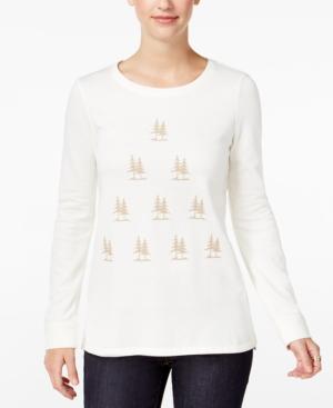 G.h. Bass & Co. Tree-print Sweatshirt