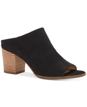 Lucky Brand Women's Organza Block-heel Mules Women's Shoes