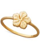 Flower Ring In 14k Gold
