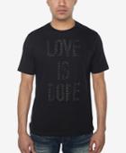 Sean John Men's Love Is Dope Rhinestone T-shirt, Created For Macy's