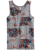 Univibe Men's Sunsets Floral-print Tank