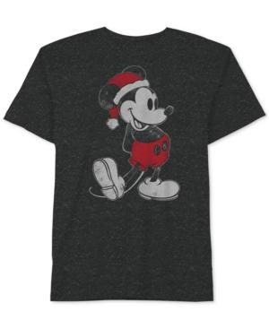 Jem Men's Mickey Mouse Santa Graphic-print T-shirt