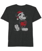 Jem Men's Mickey Mouse Santa Graphic-print T-shirt