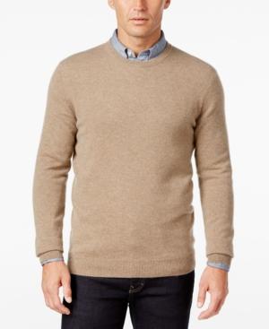 Club Room Cashmere Crew-neck Sweater, Only At Macy's