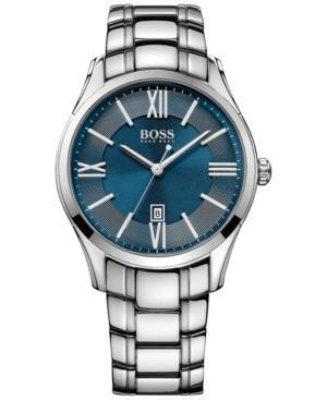Hugo Boss Men's Ambassador Stainless Steel Bracelet Watch 43mm 1513034