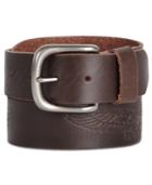 Levi's Limited Men's Eagle Embossed Leather Belt, Created For Macy's