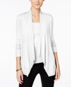 Inc International Concepts Petite Open-front Cardigan, Created For Macy's