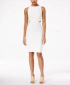 City Studios Juniors' Cutout Seamed Bodycon Dress