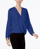Inc International Concepts Wrap Blouse, Only At Macy's