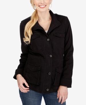 Lucky Brand High-collar Zippered Jacket