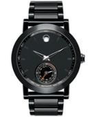 Movado Men's Swiss Museum Sport Motion Black Pvd Stainless Steel Bracelet Watch 44mm 0660002