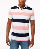 Tommy Hilfiger Men's Classic-fit Striped Cotton Polo
