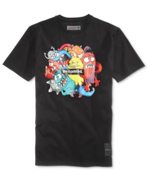 Black Pyramid Men's Monster Graphic-print Cotton T-shirt