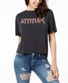Guess Graphic Beaded Split-back T-shirt