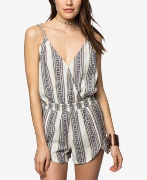 O'neill Juniors' Printed V-neck Romper