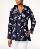 Charter Club Floral-print Utility Jacket, Only At Macy's