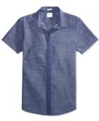 Guess Men's Venice Slub Cotton Shirt