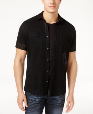 Inc International Concepts Men's Mesh Shirt, Created For Macy's