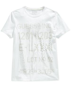 Guess Shifted Stripes Graphic T-shirt