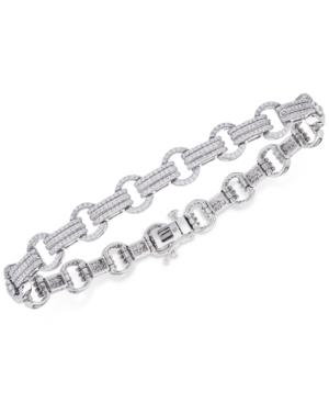 Wrapped In Love Diamond Link Bracelet (1-1/2 Ct. T.w.) In 14k White Gold