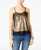 Guess Camille Sequined Top