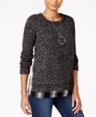 Sanctuary One-n-done Layered-look Sweater