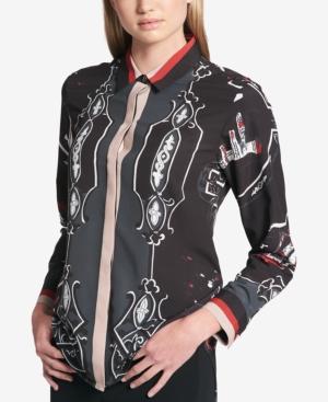 Dkny Printed Shirt