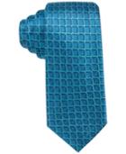 Alfani Men's Leonard Grid Slim Tie, Only At Macy's