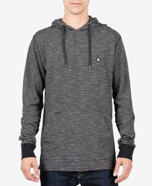 Volcom Men's Striped Cotton Hoodie