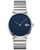 Lacoste Men's Moon Ultra Slim Unilink Stainless Steel Bracelet Watch 40mm