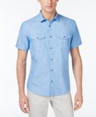 Inc International Concepts Men's Dune Chambray Shirt, Only At Macy's