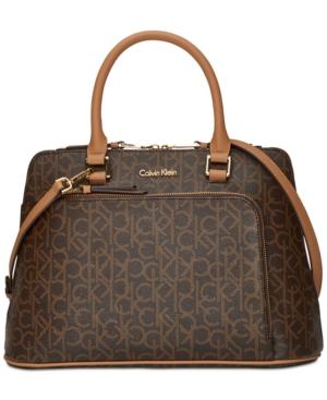 Calvin Klein Lei Signature Small Satchel