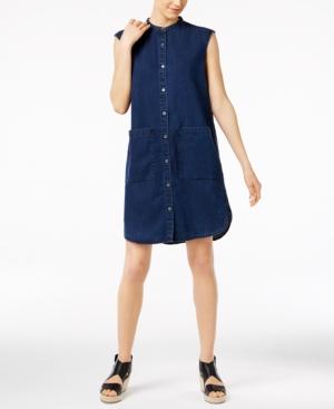 Eileen Fisher Denim Shirtdress