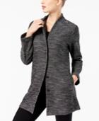 Eileen Fisher Organic Cotton High-collar Jacket, Regular & Petite