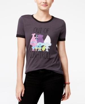 Dreamworks Trolls Juniors' Out Of Con-troll Graphic T-shirt