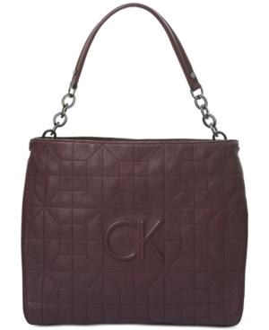 Calvin Klein Hera Quilted Large Hobo