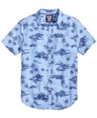 Superdry Men's Ultimate Indigo Aloha Shirt